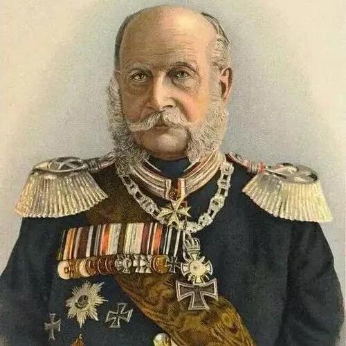 【艺术】德国艺术大章 威廉一世+三皇之年+鹰徽 高浮雕精制彩色超大镀金章70MM 120克