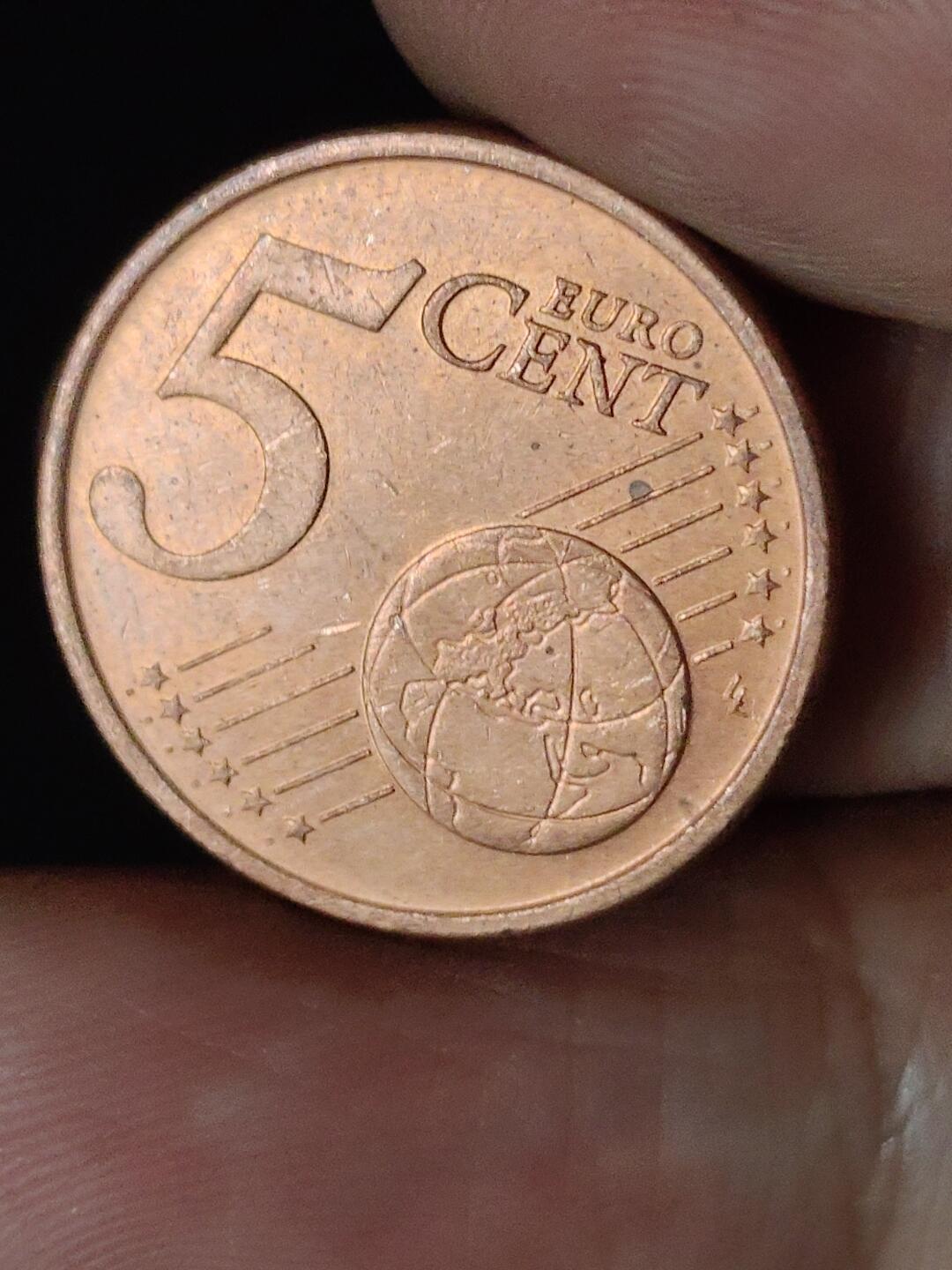 猩哥外币小铺➨【第228场】 5欧分