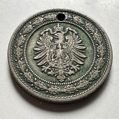 🌹外币初藏🌹🐯2026年第40场   每周二四六晚8️⃣点 世界钱币 - 德意志帝国1888年20芬尼