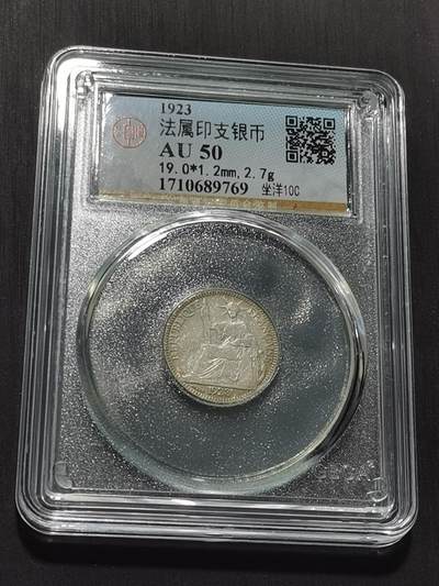 天下钱庄专场欢迎参拍 - 坐洋10分银币