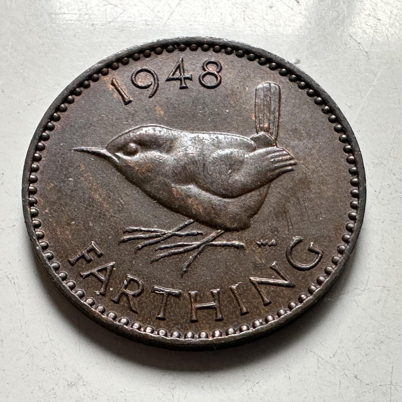 🌹外币初藏🌹🐯2026年第40场   每周二四六晚8️⃣点 世界钱币 英国1948年 一法新