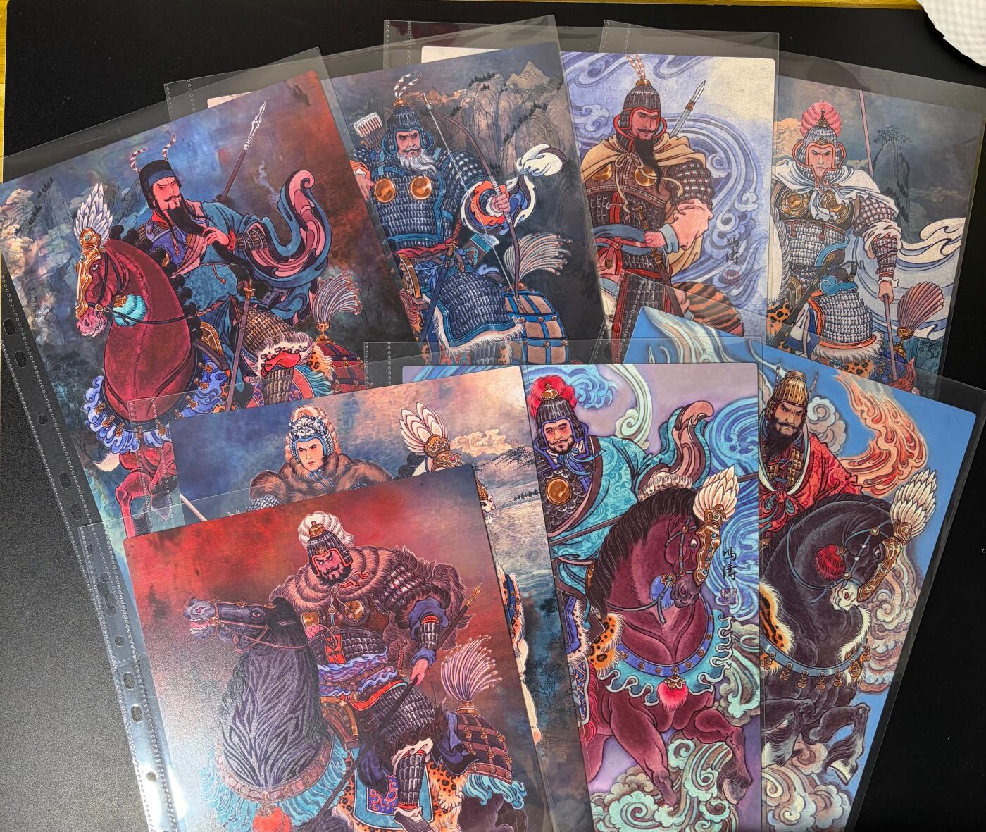 NO.30 好又多金牌大场，每周一站式配齐，方便凑单！（周6晚9点截拍，卖家送拍0抽成！） 齐卡文化 冯涛三国二十四名将 冯涛8将 A4精雕普卡大卡8张