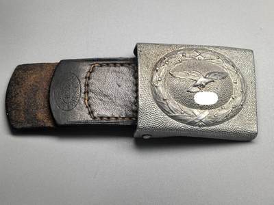 小驴勋章奖章收藏4月11日周六晚六点拍卖（珍爱和平，收藏战争，铭记历史，勿忘国耻，忠党爱国。有偿代拍，送拍规则在简介最后，参拍须阅读规则后再参拍，关系到运费包装发货时效真假辨别等关键信息，拍卖时不再发原图，看大图店主微信码在拍卖店铺介绍里） - 1939年空军腰带扣