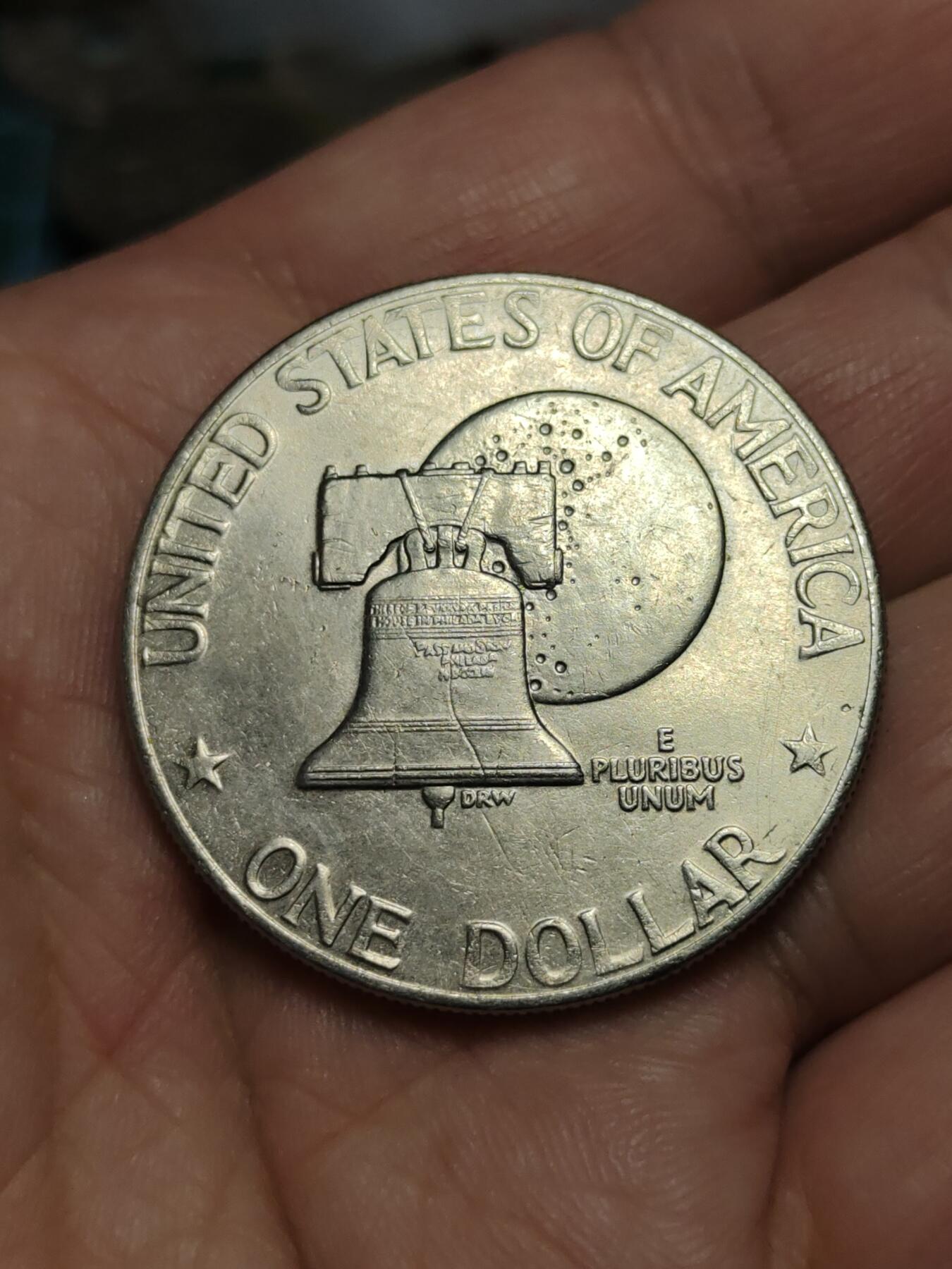 2026年第四十三场(总第二百一十二场）外国好品散币场(免佣金) 美国🇺🇸1976年1元(美国独立200周年纪念币，细体字Type 2版本)