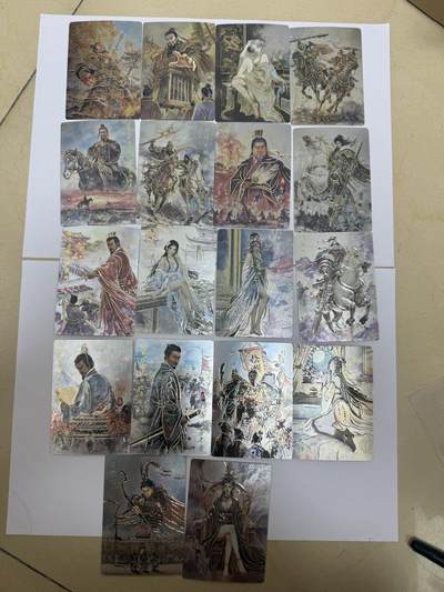 大麦马年第二场 - 三国演义 彩闪裸卡 17张