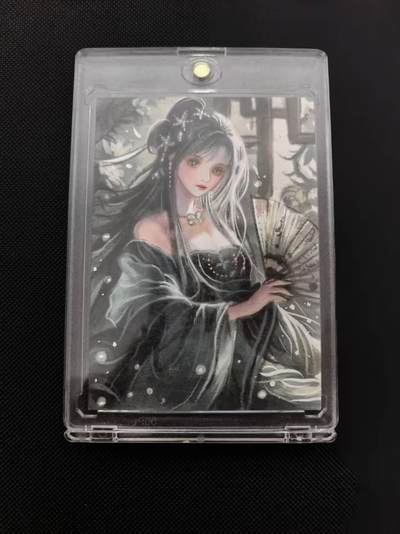 寸草不生 马年 第二期 - 【手绘】墨色文创  镜子绘  妹卡一张