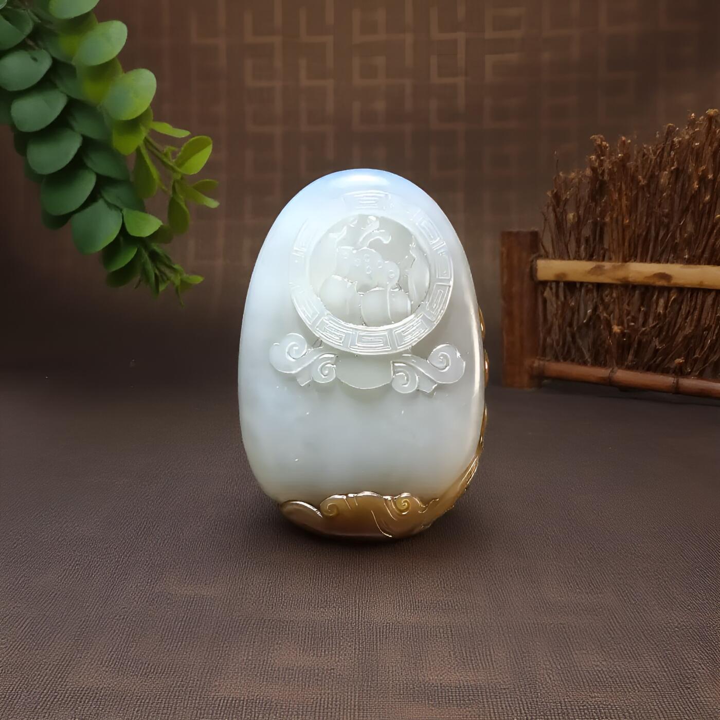 碧月说宝 君子怀瑾·当代和田玉清风专场(八) 和田玉观音