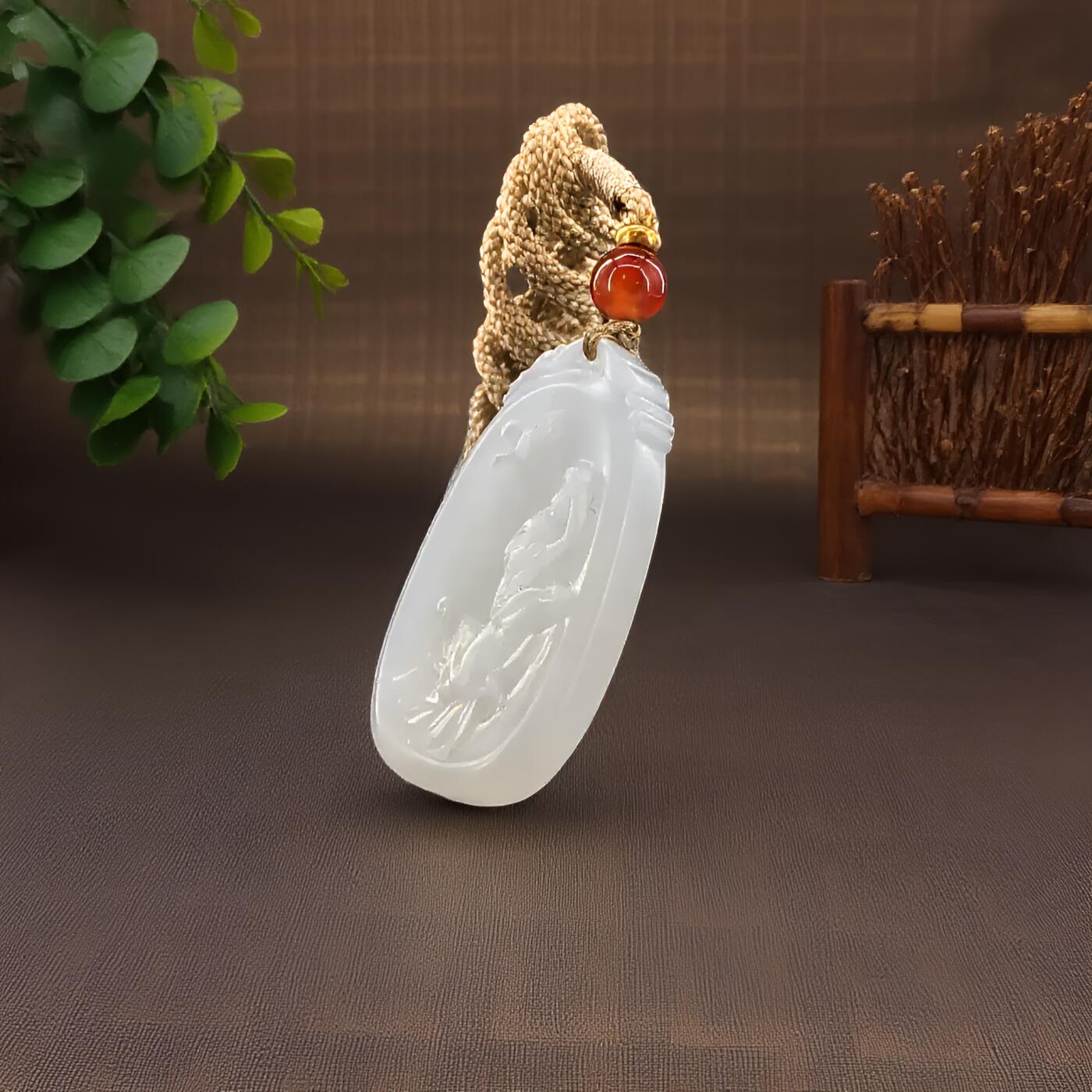 碧月说宝 君子怀瑾·当代和田玉清风专场(八) 和田玉白玉花开富贵