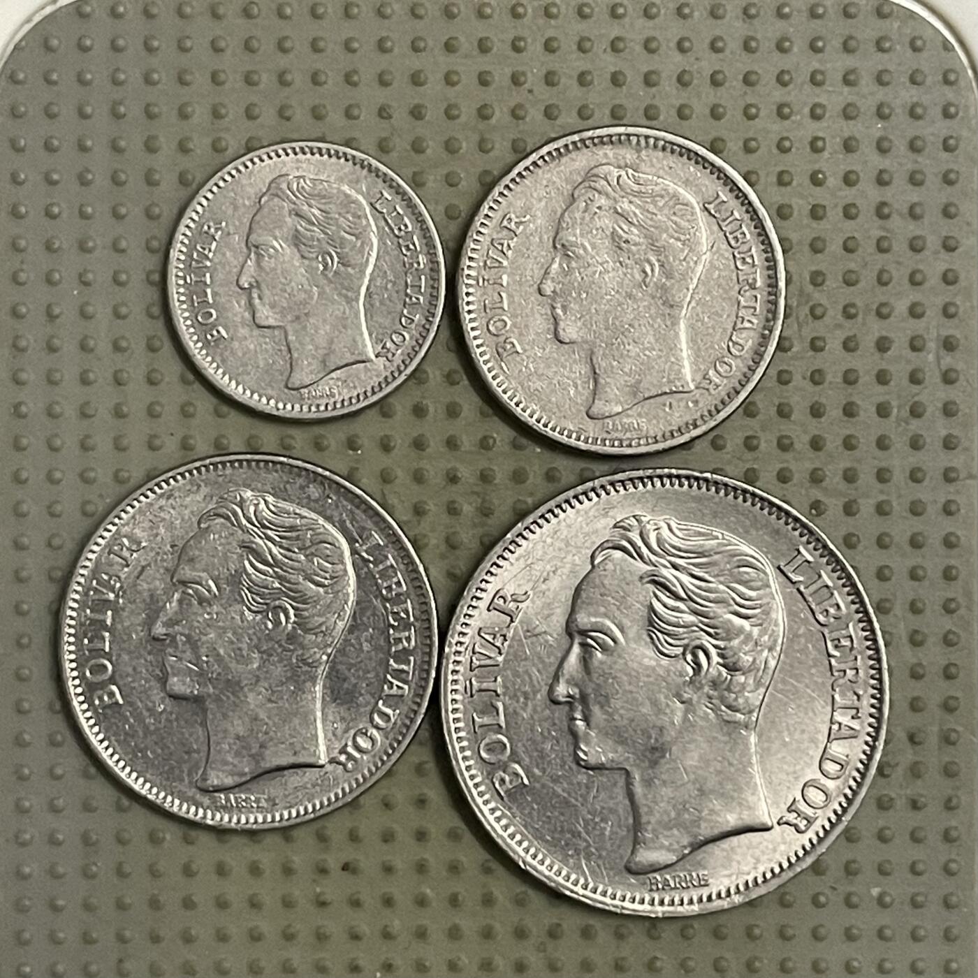 2026年第42场各国散币拍卖（总第192场） 委内瑞拉4枚