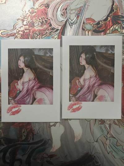 寸草不生 马年 第二期 - 刷子潘巧云拍立得一对