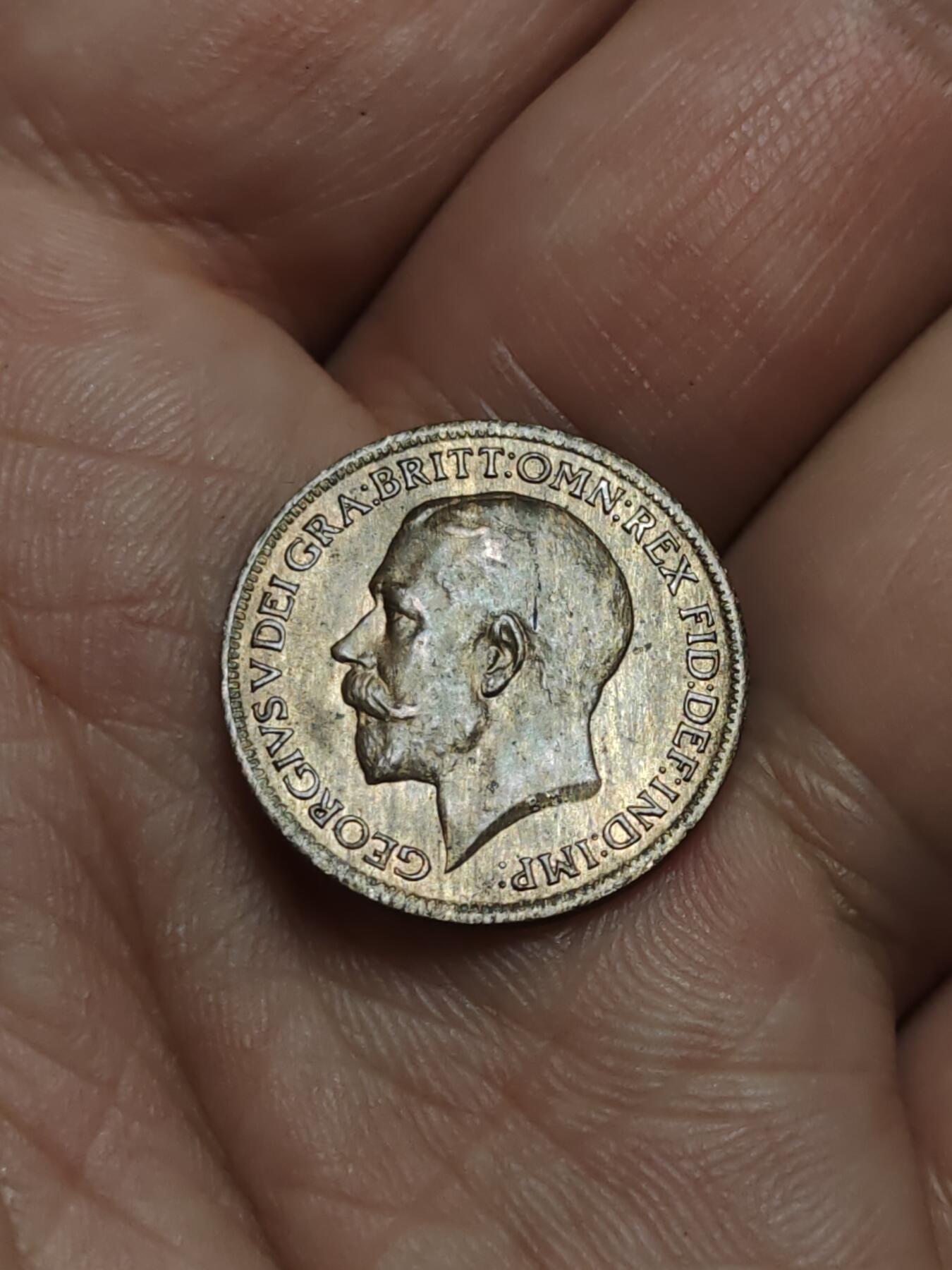 2026年第四十三场(总第二百一十二场）外国好品散币场(免佣金) 好品–英国🇬🇧1918年1法新(乔治五世第二版首发年)