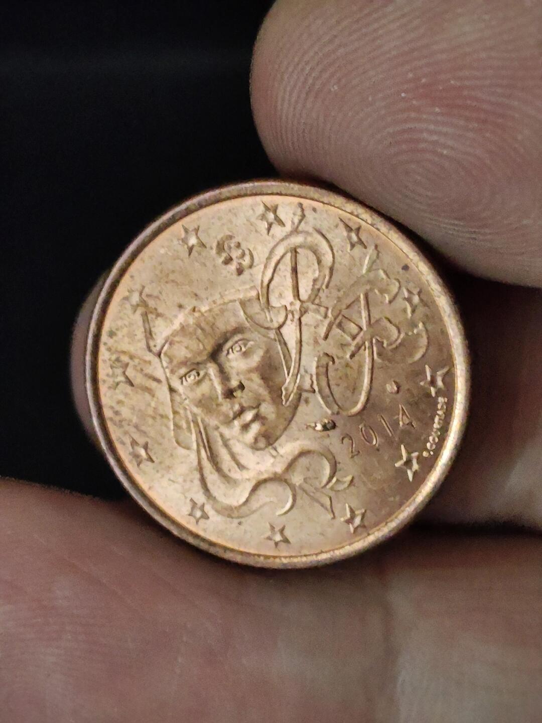 猩哥外币小铺➨【第228场】 5欧分