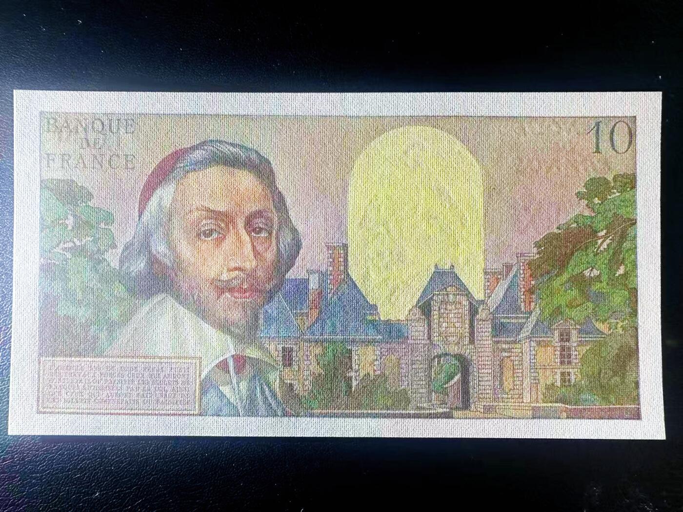 【Blue Auction】世界纸币精拍第807期——18级TOP拍卖/信誉/品质/专业/高效💫 法国 1962年10新法郎 红衣主教 AU+无针孔