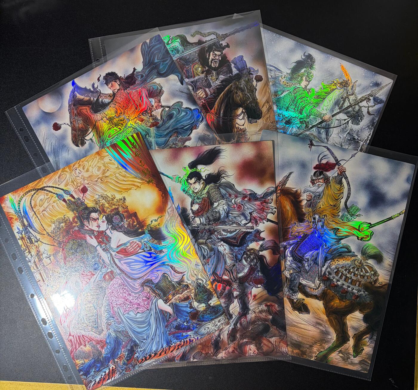 NO.30 好又多金牌大场，每周一站式配齐，方便凑单！（周6晚9点截拍，卖家送拍0抽成！） 齐卡文化 梓墨三国五虎 梓墨五虎+吕布与貂蝉 A4彩雕大卡6张