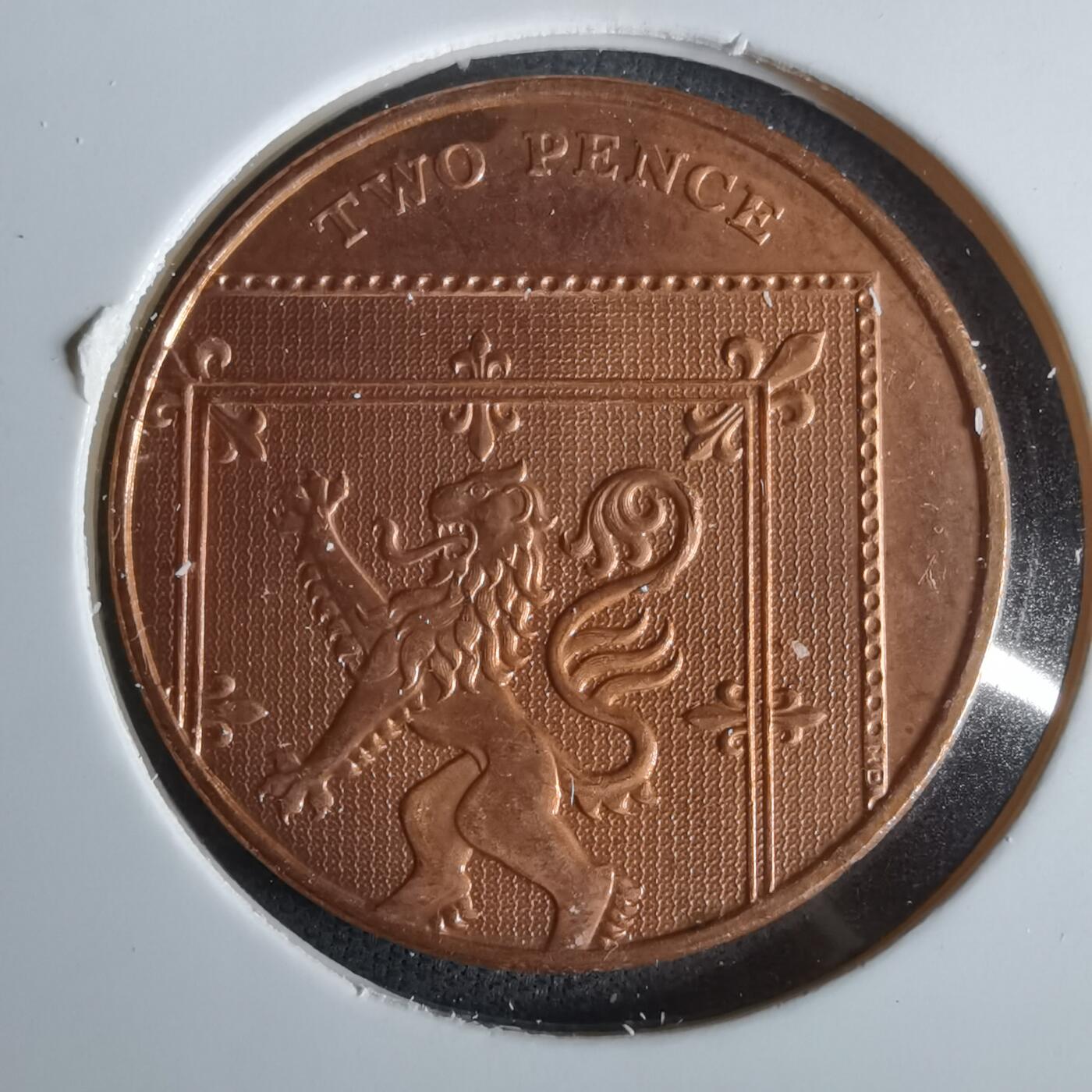 沼泽如烟--第1047场 英国2008年2便士