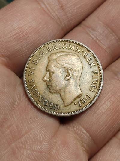 2026年第四十三场(总第二百一十二场）外国好品散币场(免佣金) - 英国🇬🇧1950年半便士(乔治六世第二版)