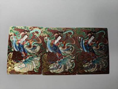 龙虎卡牌-八二场（满200元包邮，无佣金，每周六结拍，欢迎送拍） - 粗闪3张  齐卡文化  心染 - 甄宓 三宫