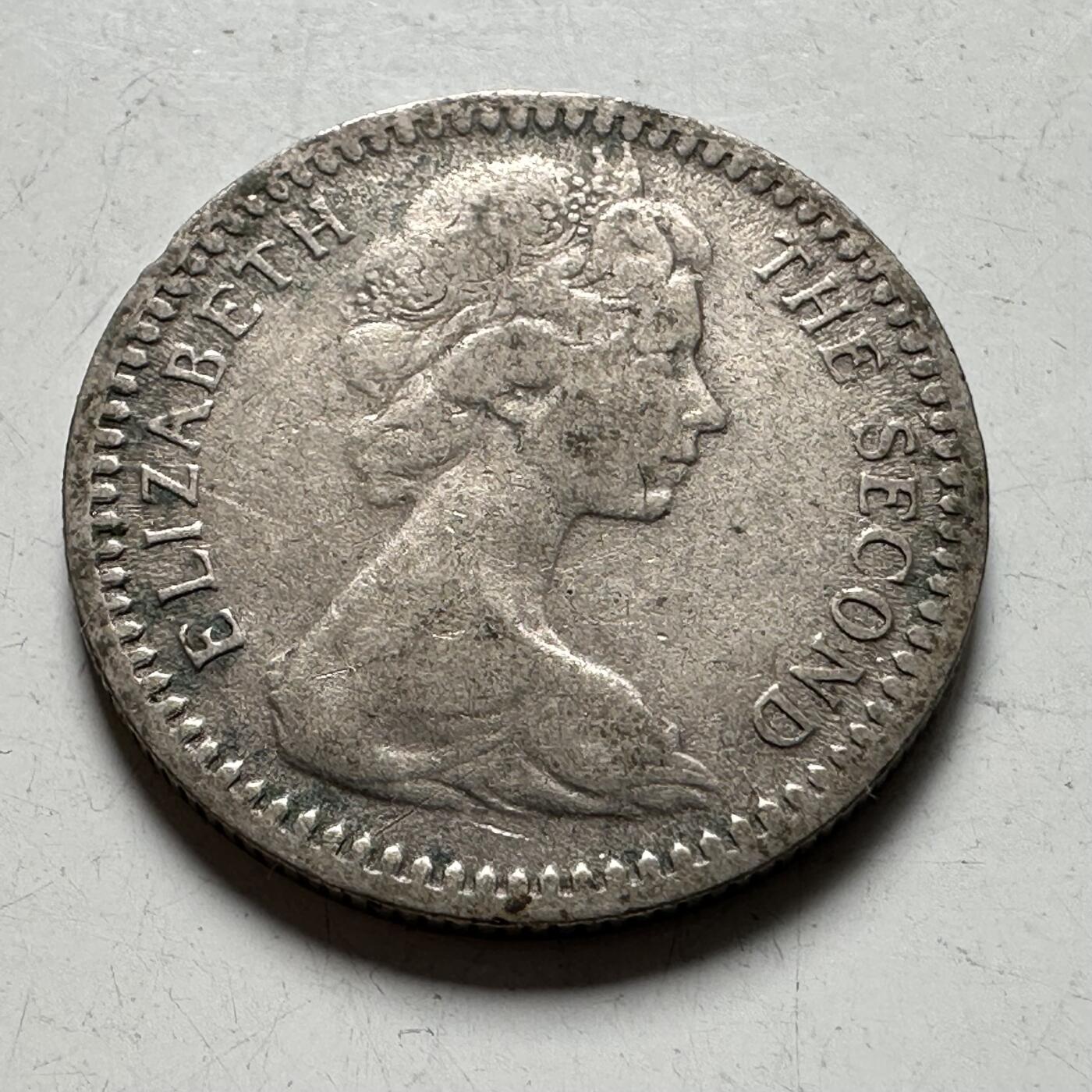 🌹外币初藏🌹🐯2026年第40场   每周二四六晚8️⃣点 世界钱币 罗得西亚 1964年 伊丽莎白二世 6便士 铜镍币 