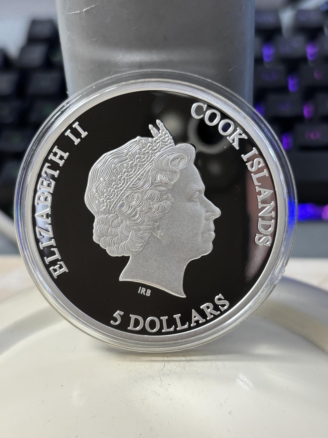 第197期拍卖 库克2023年城市之光系列澳洲悉尼1盎司纪念银币，999银，发行2023枚