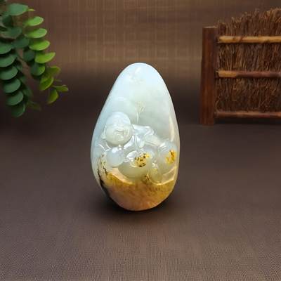 碧月说宝 君子怀瑾·当代和田玉清风专场(八) - 佛挂件