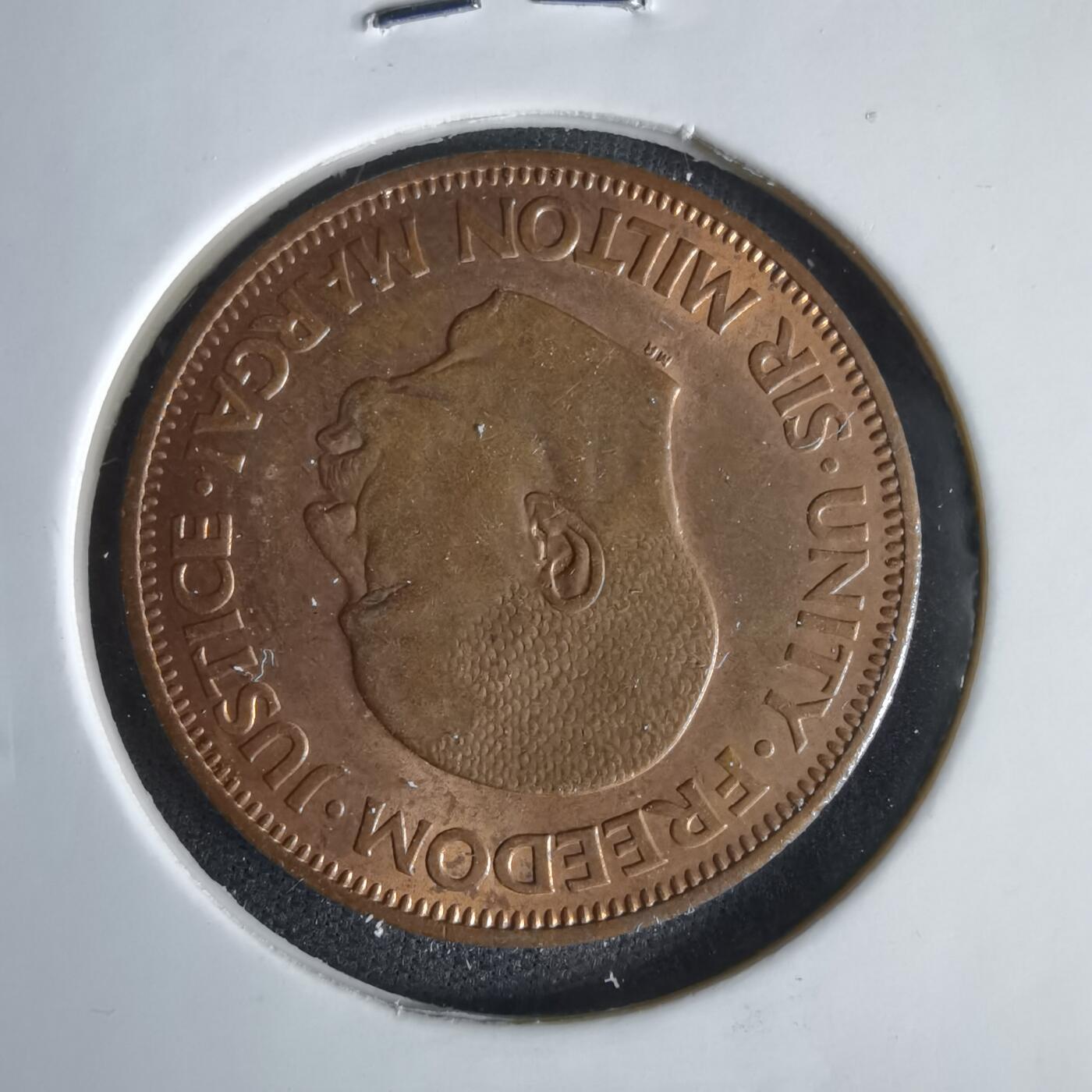 沼泽如烟--第1047场 塞拉利昂1964年一分