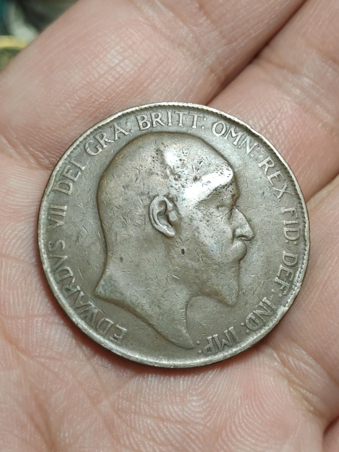 2026年第四十三场(总第二百一十二场）外国好品散币场(免佣金) 英国🇬🇧1907年1便士(爱德华七世时期)