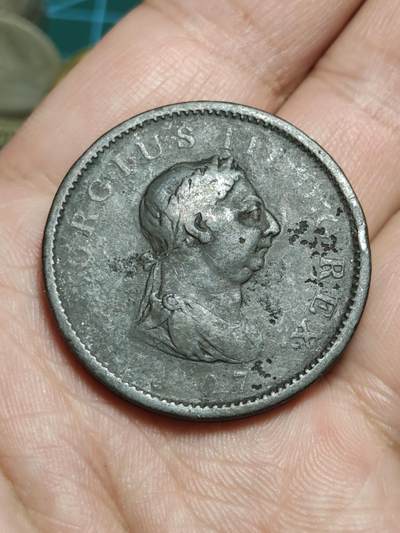 2026年第四十三场(总第二百一十二场）外国好品散币场(免佣金) - 英国🇬🇧1807年1便士(乔治三世第五版，关门年仅发行2年)