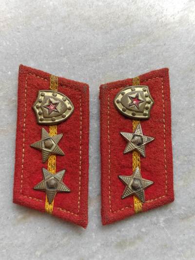 五十年代老领章 - 五十年代老领章