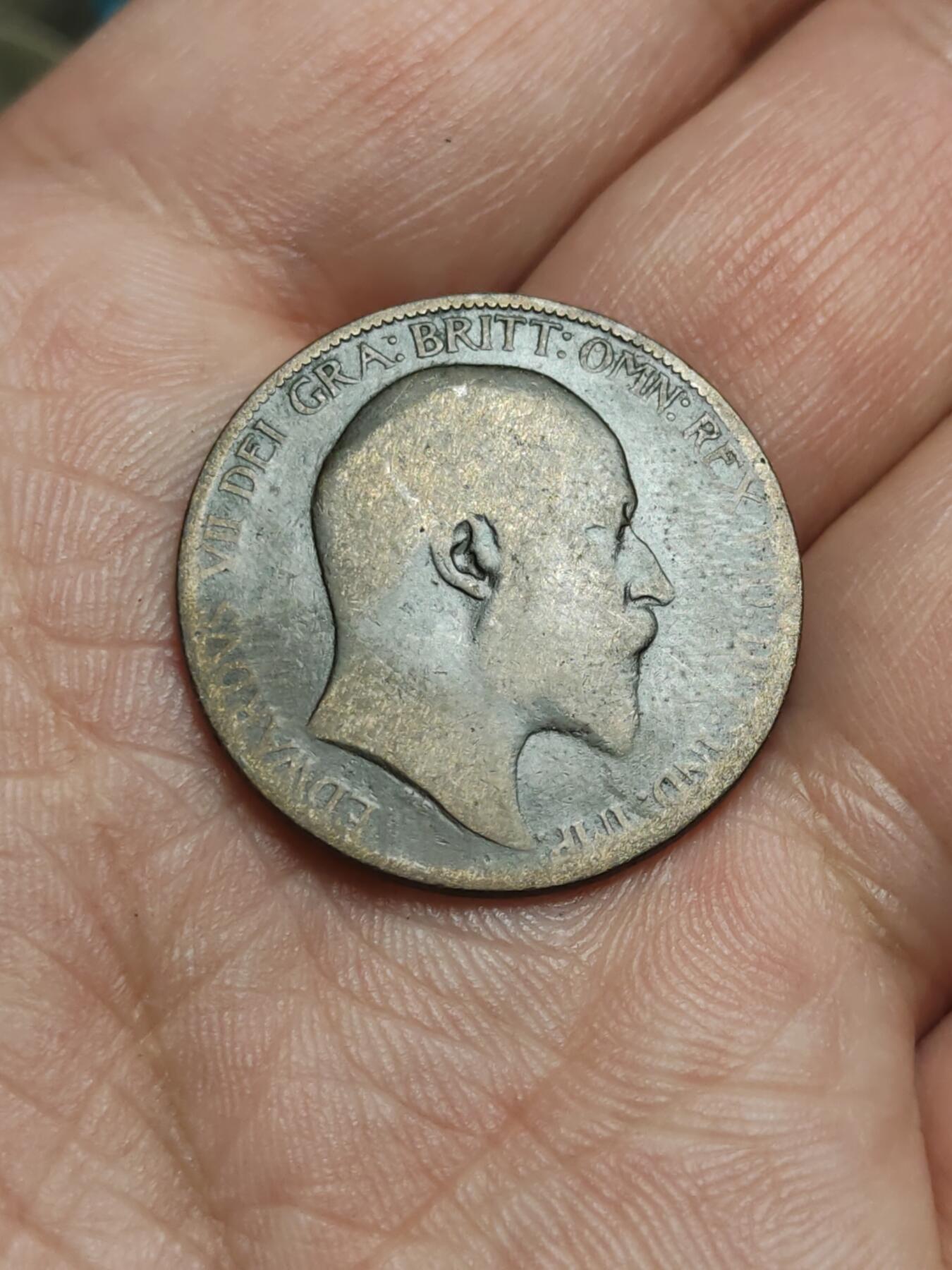 2026年第四十三场(总第二百一十二场）外国好品散币场(免佣金) 英国🇬🇧1908年半便士(爱德华七世时期)