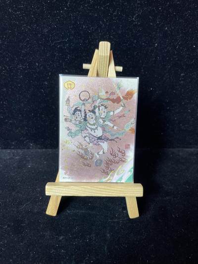 秋原瞳的小店第四十一期——盛夏的时光，即将如约而至 - 卡游戴敦邦艺术西游记 天神UR卡哪吒三太子