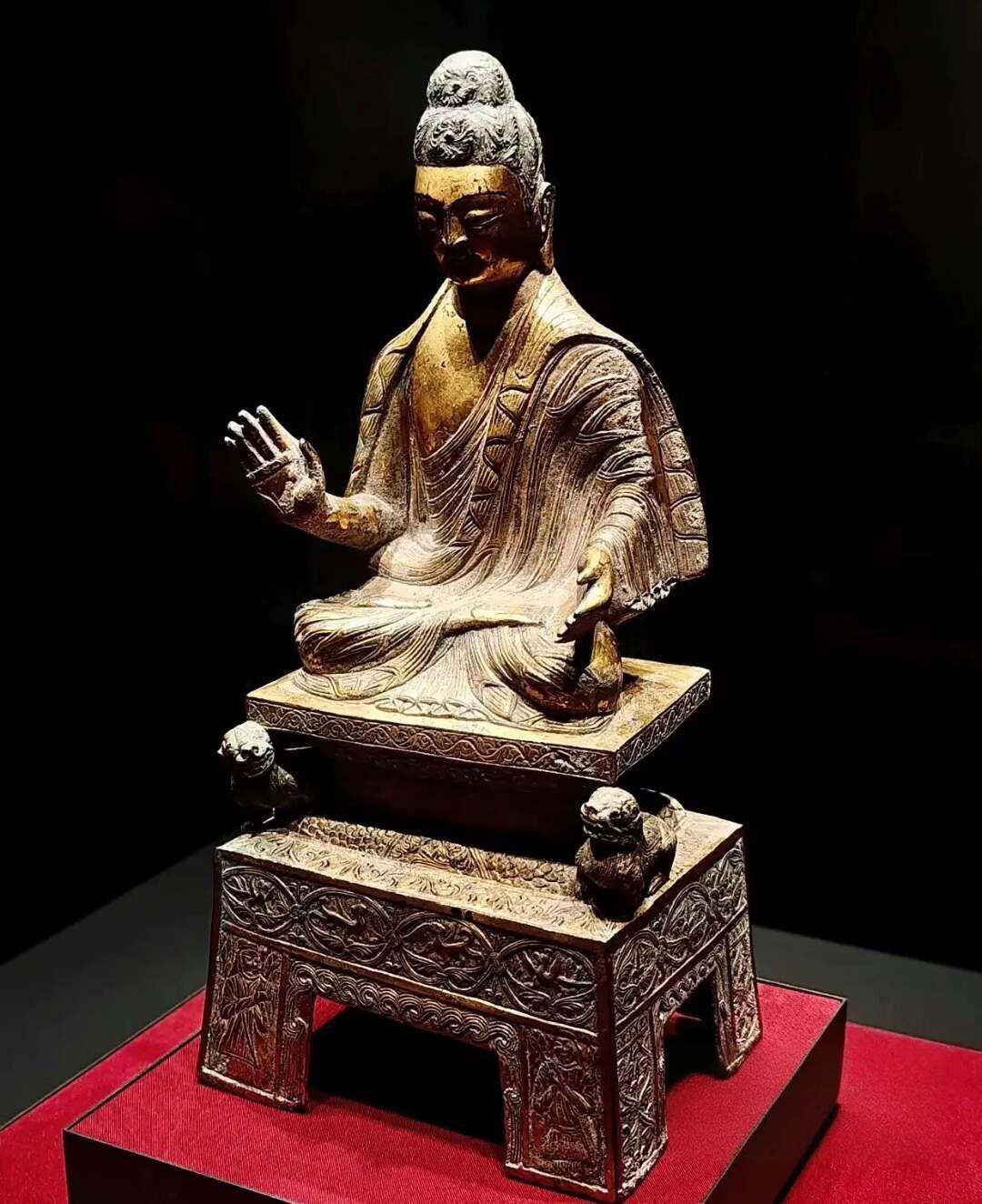 【藏家珍品】2001年故宫珍藏《古代佛像》小全张