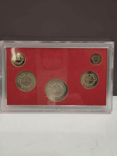 G&W世界散币，银币处理专场（第47场） - 哥斯达黎加1976年5枚套