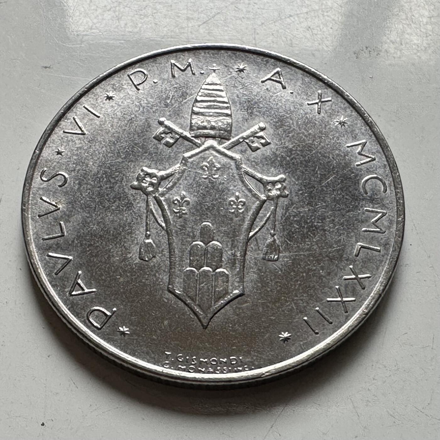 🌹外币初藏🌹🐯2026年第40场   每周二四六晚8️⃣点 世界钱币 梵蒂冈1972年100里拉