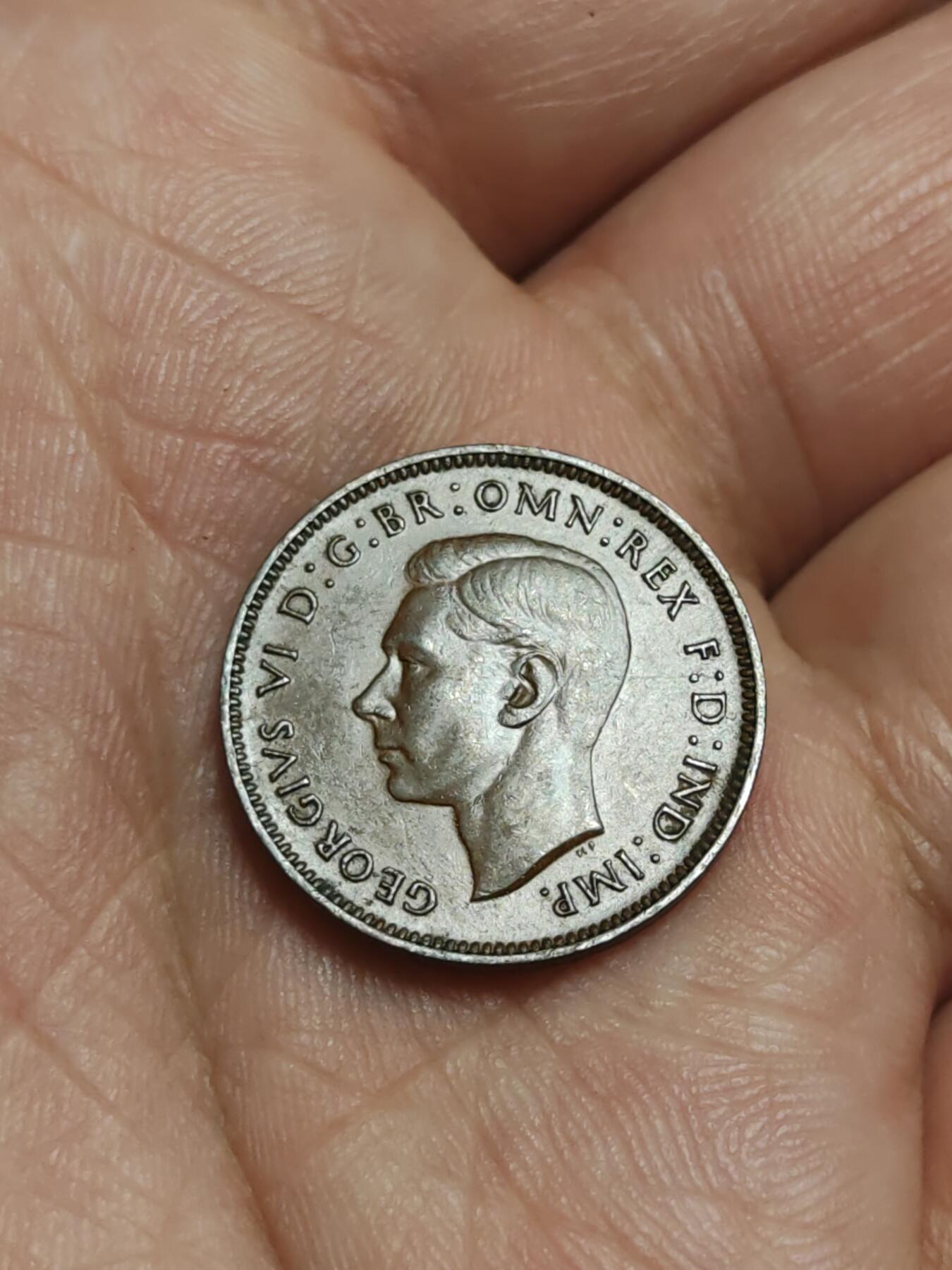 2026年第四十三场(总第二百一十二场）外国好品散币场(免佣金) 好品–英国🇬🇧1938年1法新(乔治六世第一版，发行量最少年份)