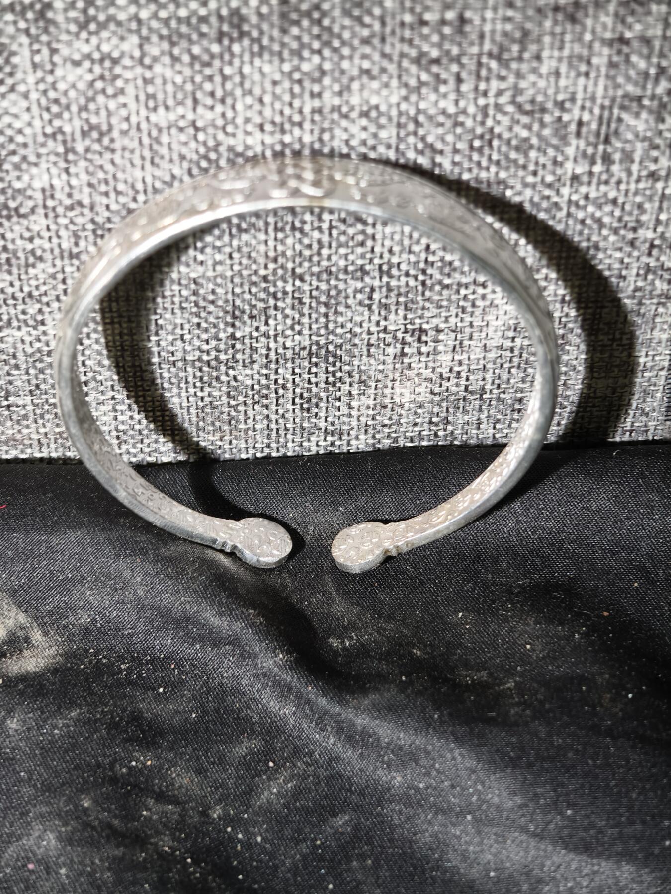 125期新疆红钱粟特钱币丝路钱币专场 渡银手镯