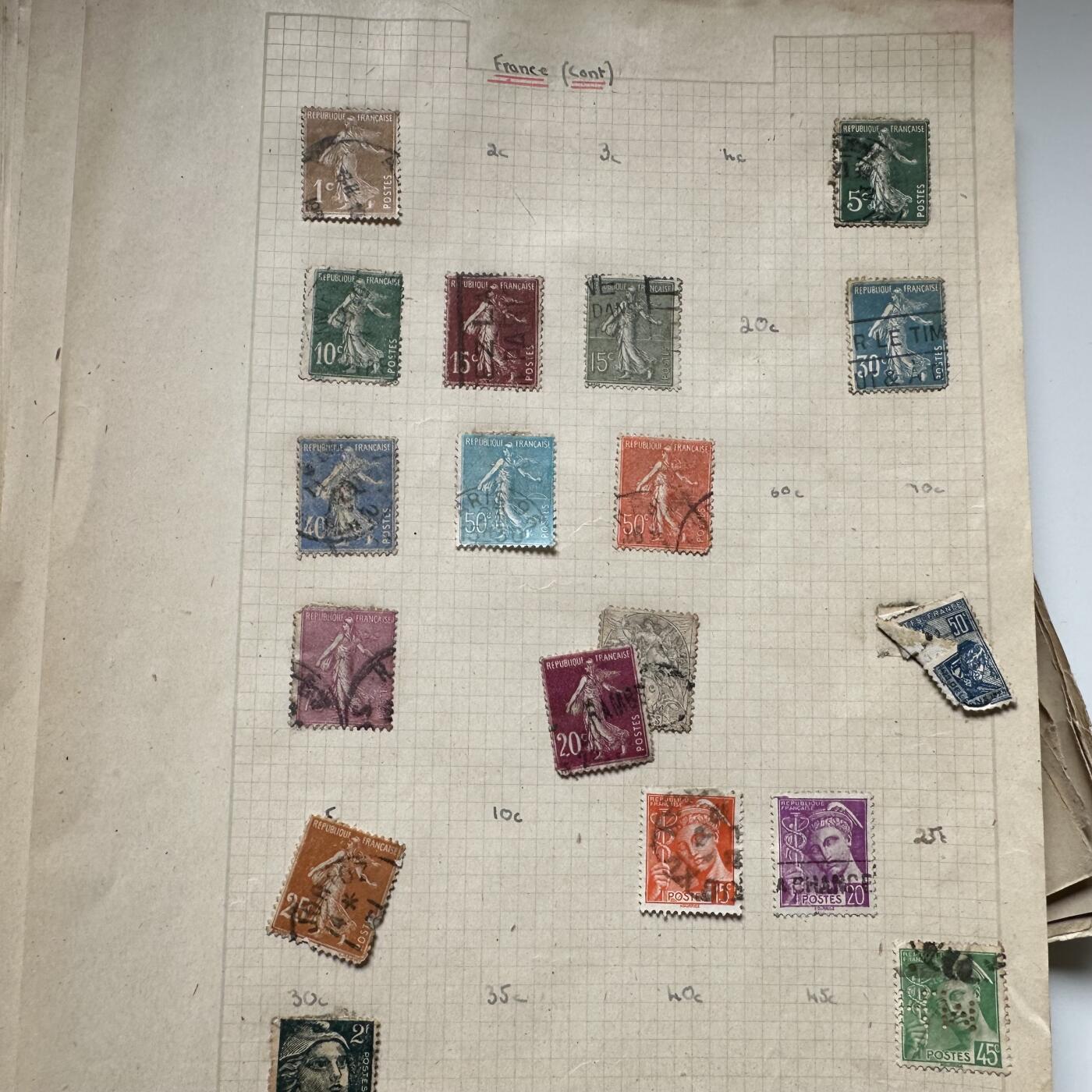 🌹外币初藏🌹🐯2026年第40场   每周二四六晚8️⃣点 世界钱币 世界各国二战前老邮票一组 大约上千张