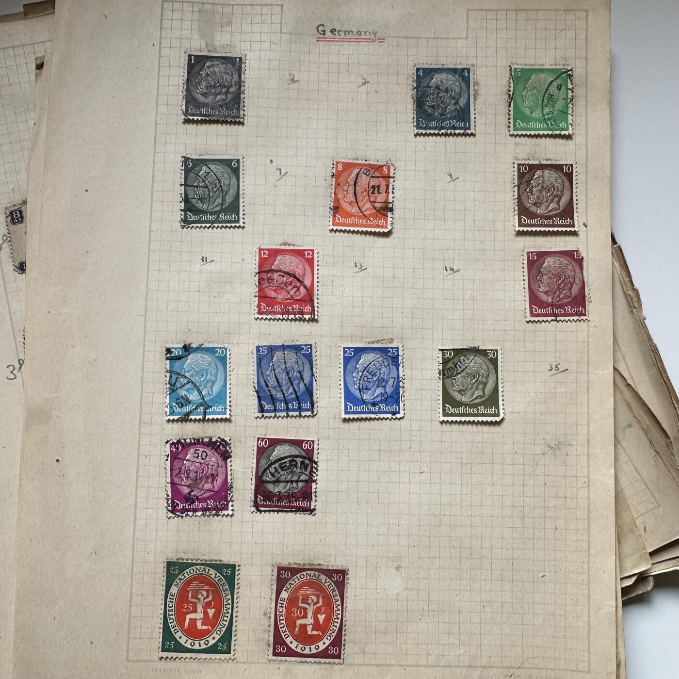 🌹外币初藏🌹🐯2026年第40场   每周二四六晚8️⃣点 世界钱币 世界各国二战前老邮票一组 大约上千张