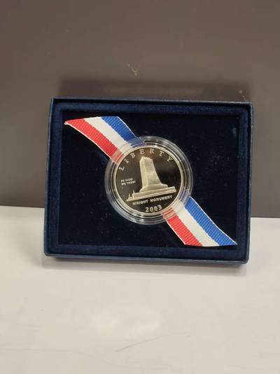 G&W世界散币，银币处理专场（第47场） - 美国2003年50分  莱特兄弟百年纪念