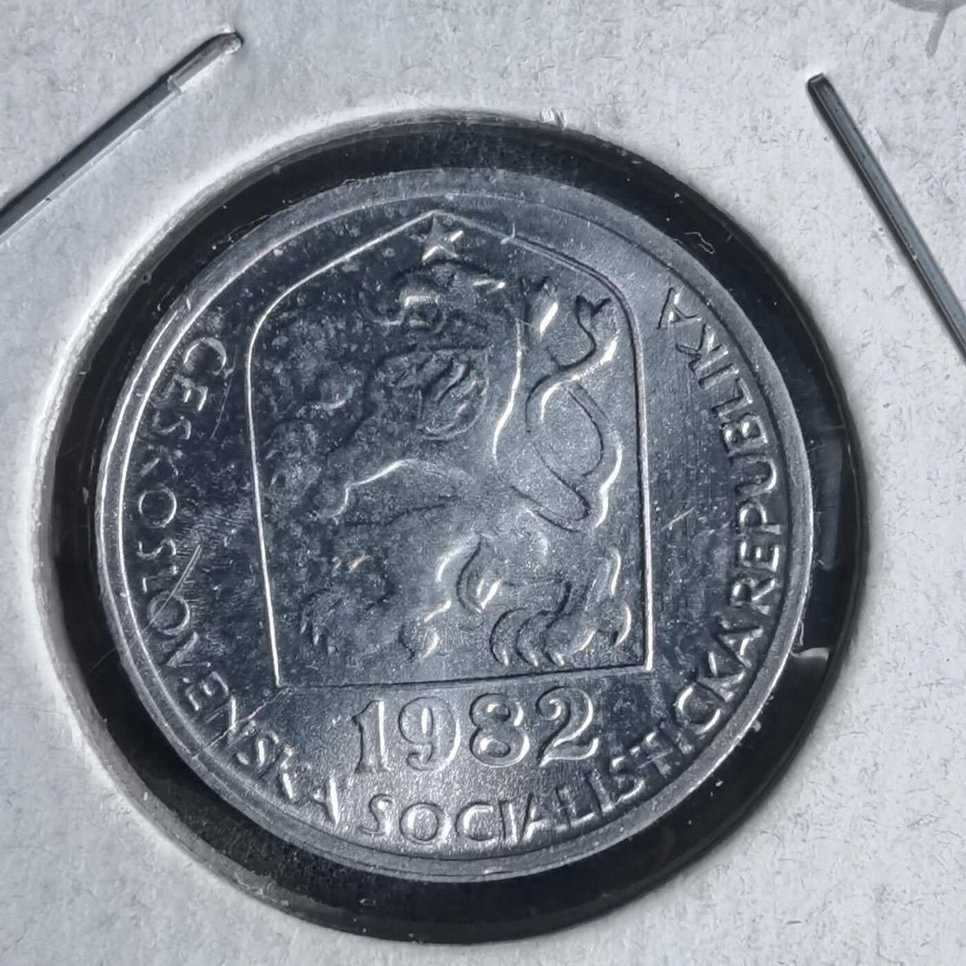 沼泽如烟--第1047场 捷克斯洛伐克1982年10赫勒