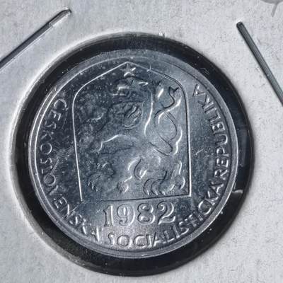 沼泽如烟--第1047场 - 捷克斯洛伐克1982年10赫勒