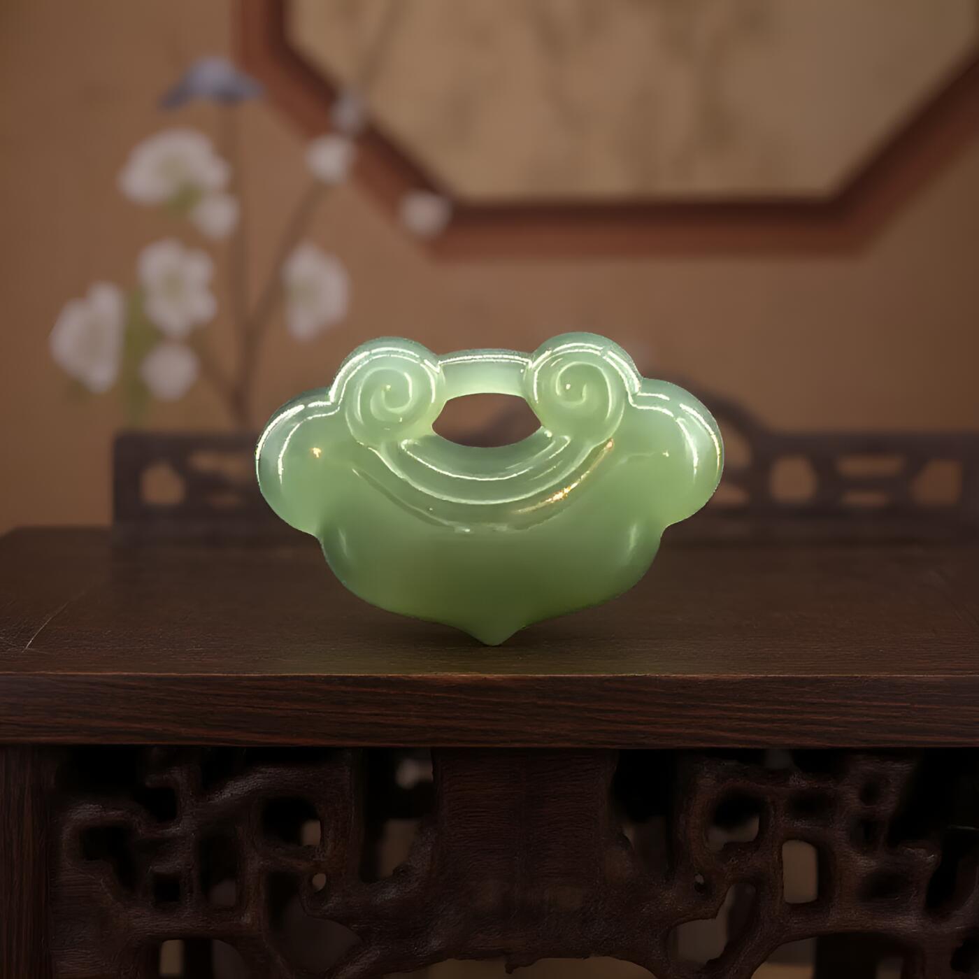 碧月说宝 君子怀瑾·当代和田玉清风专场(八) 和田玉如意