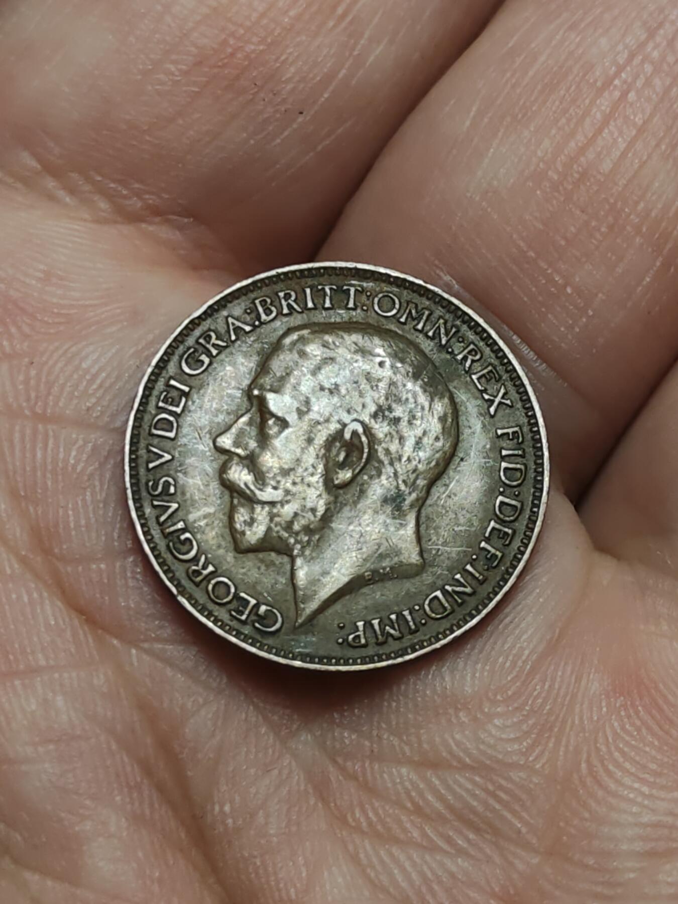 2026年第四十三场(总第二百一十二场）外国好品散币场(免佣金) 英国🇬🇧1922年1法新(乔治五世第二版)