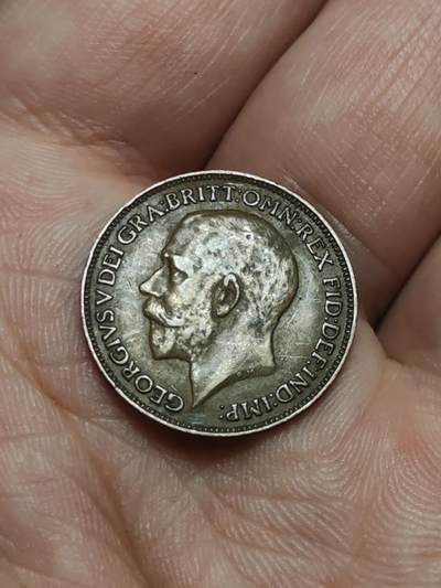 2026年第四十三场(总第二百一十二场）外国好品散币场(免佣金) - 英国🇬🇧1922年1法新(乔治五世第二版)