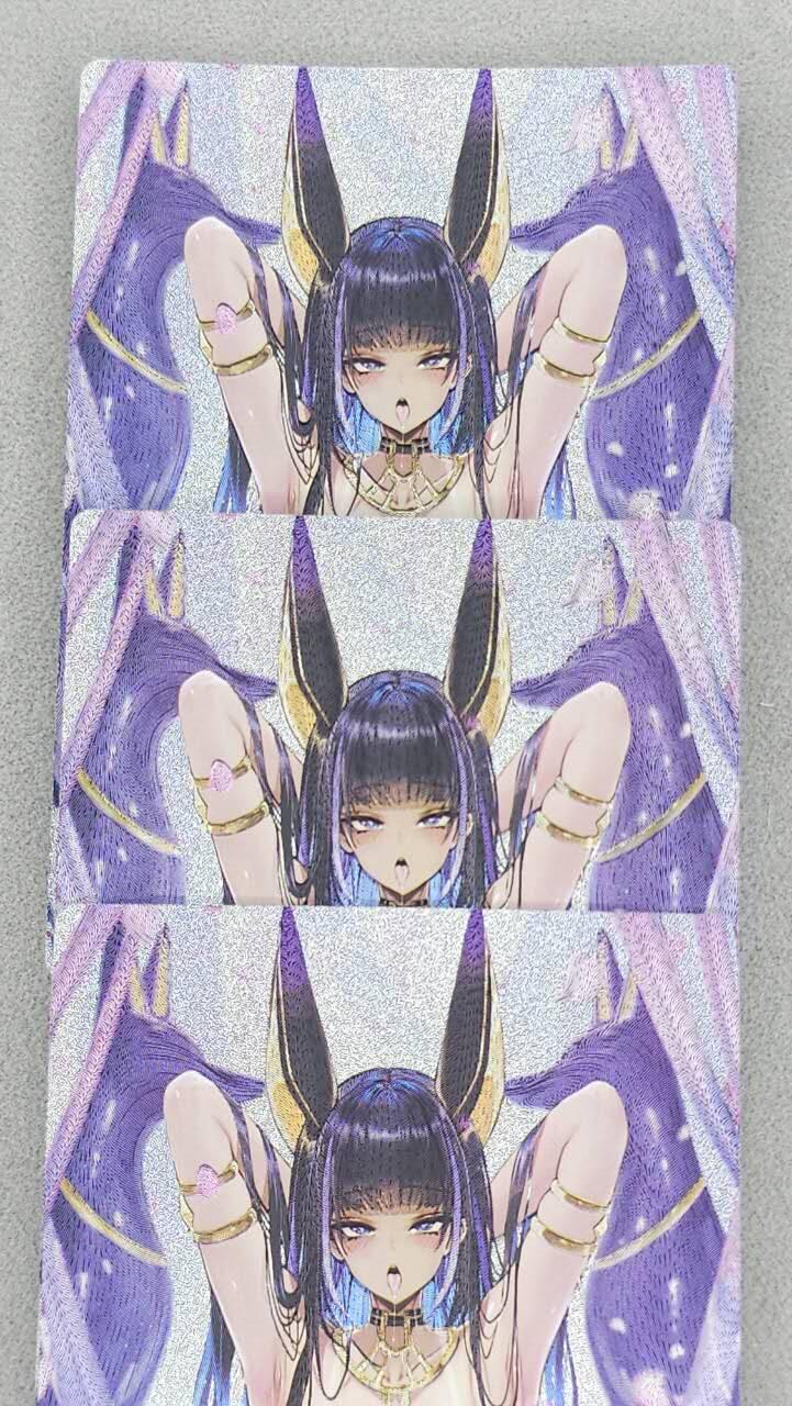 龙虎卡牌-八二场（满200元包邮，无佣金，每周六结拍，欢迎送拍） 粗闪3张 奇点 好看少女 三宫