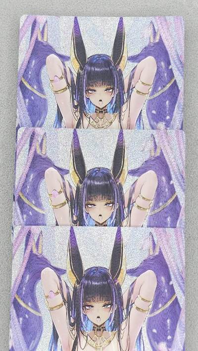 龙虎卡牌-八二场（满200元包邮，无佣金，每周六结拍，欢迎送拍） - 粗闪3张 奇点 好看少女 三宫