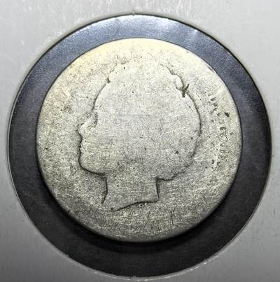 外国优质老铜币纪念币银币专场，周六晚上九点倒数截拍，满百包邮，周日发货,可寄存半年，喜欢朋友微信扫描二维码可直接参拍 - 西班牙阿方索十三世1893年-1894年1比塞塔银币，正面为国王侧像，背面是西班牙经典双柱国徽，是 19 世纪西班牙核心流通银币，承载波旁王朝复辟、西班牙近代货币体系确立的历史印记。