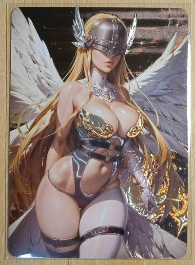 龙虎卡牌-八二场（满200元包邮，无佣金，每周六结拍，欢迎送拍） - 光刻 数码宝贝卡牌 天女兽 白羽金身