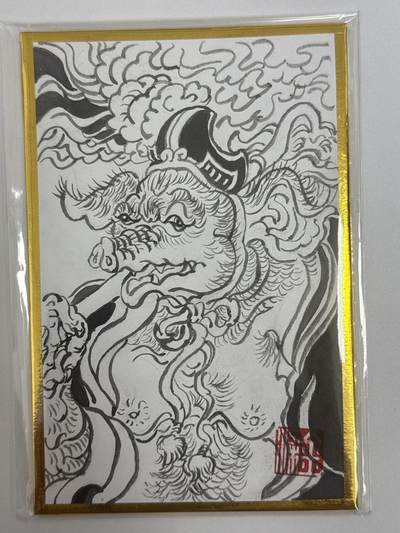 大麦马年第二场 - 金梁手绘卡