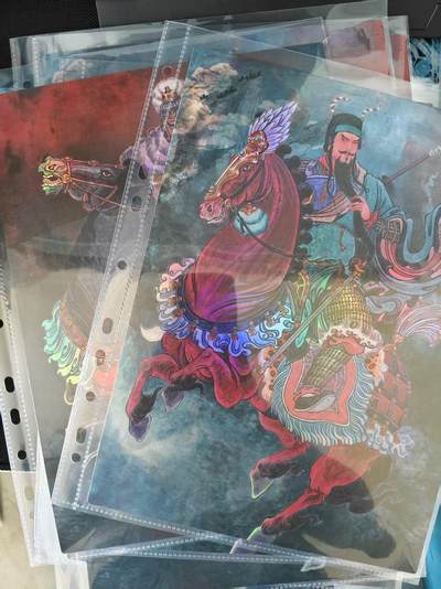 NO.29 好又多金牌大场，每周一站式配齐，方便凑单！（卖家送拍0抽成！周6晚9点截拍！） - 齐卡 冯涛 三国二十四名将 第一弹 A4精雕彩闪大卡一套