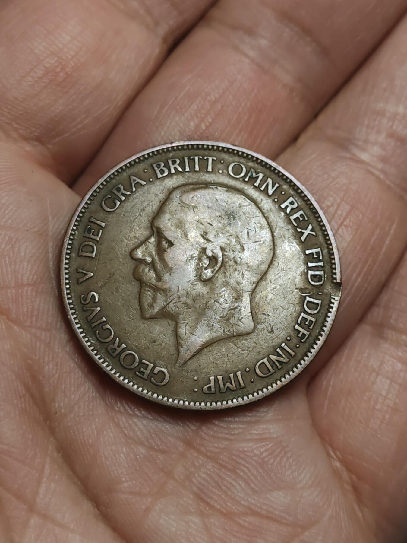 2026年第四十三场(总第二百一十二场）外国好品散币场(免佣金) 英国🇬🇧1929年1便士(乔治五世第三版)